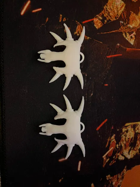 Mặt nạ Ngủ Gothic - Đầu Lâu (Schläfer Maske Anhänger) - Image 2