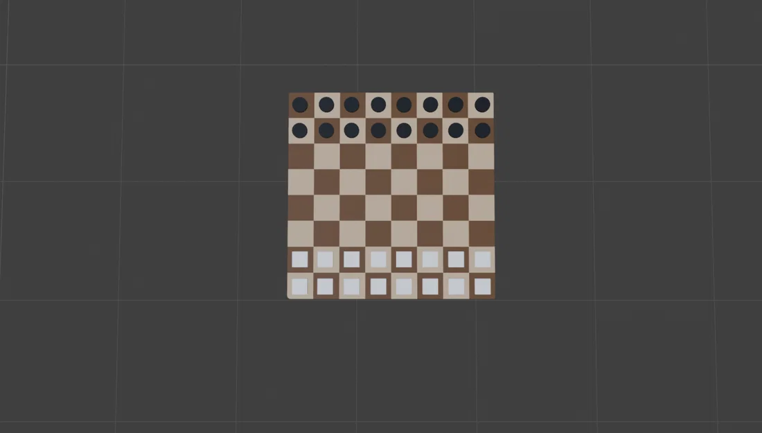 Bàn Cờ Checkers 3D - Image 2