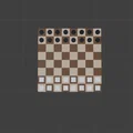 Bàn Cờ Checkers 3D - Thumbnail 2