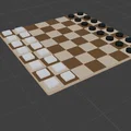 Bàn Cờ Checkers 3D - Thumbnail 3
