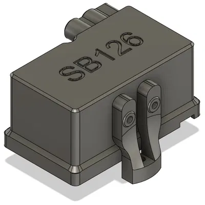 Thay thế Hộp Nhận Tín Hiệu Axial SCX6 - Phiên Bản Ngắn