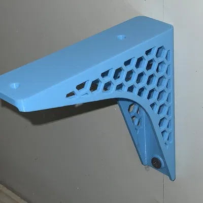 Giá Đỡ Kệ Hình Ong Kép (Double Honeycomb Shelf Bracket)