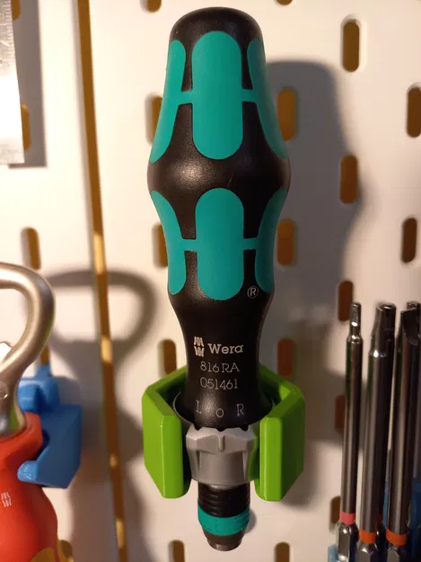 Giá đỡ tua vít bắn cóc Wera 816 RA cho Skadis - Image 1