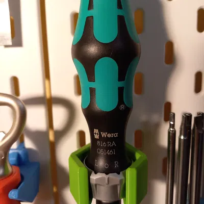 Giá đỡ tua vít bắn cóc Wera 816 RA cho Skadis