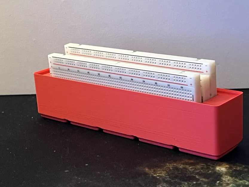 Khay Đựng Breadboard Gridfinity 1x5 - Image 1