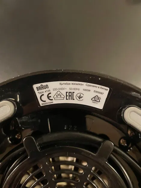 Khớp nối/Ly hợp cho Máy xay sinh tố Braun loại 4126 - Image 3