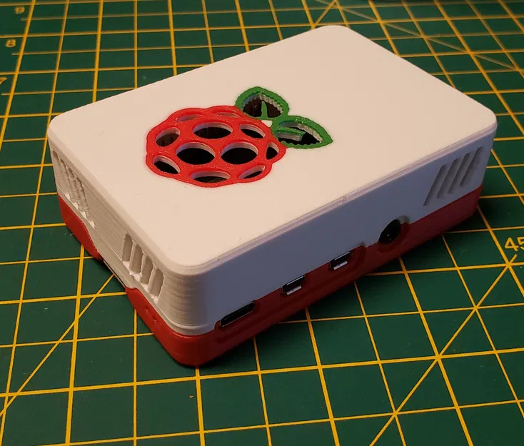 Vỏ Case Raspberry Pi 4B Tích Hợp Quạt 40mm (File Fusion 360) - Image 1