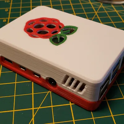 Vỏ Case Raspberry Pi 4B Tích Hợp Quạt 40mm (File Fusion 360)