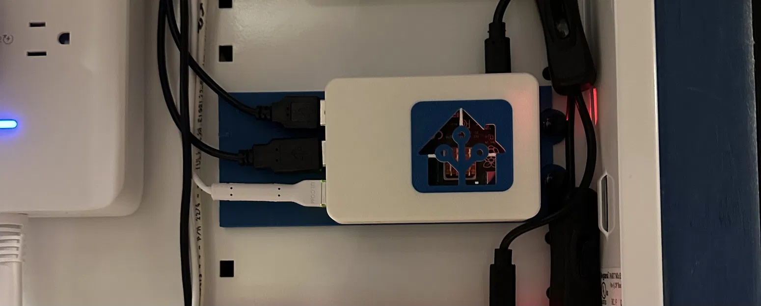 Nắp Vỏ Case Home Assistant cho Raspberry Pi 4B Khung OnQ - Image 1