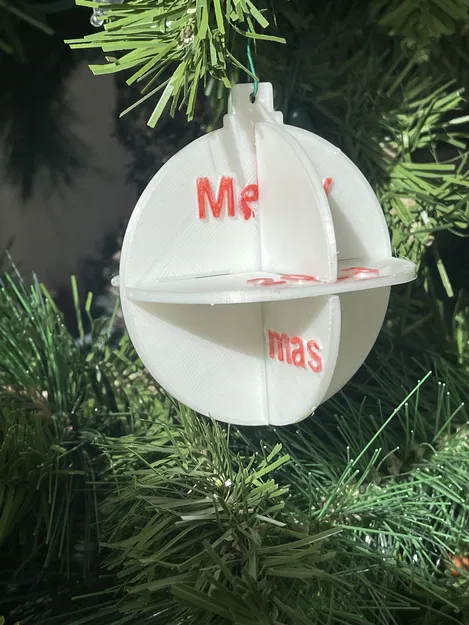 Móc Treo Trang Trí Giáng Sinh 3D - Image 1