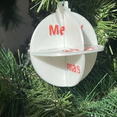 Móc Treo Trang Trí Giáng Sinh 3D