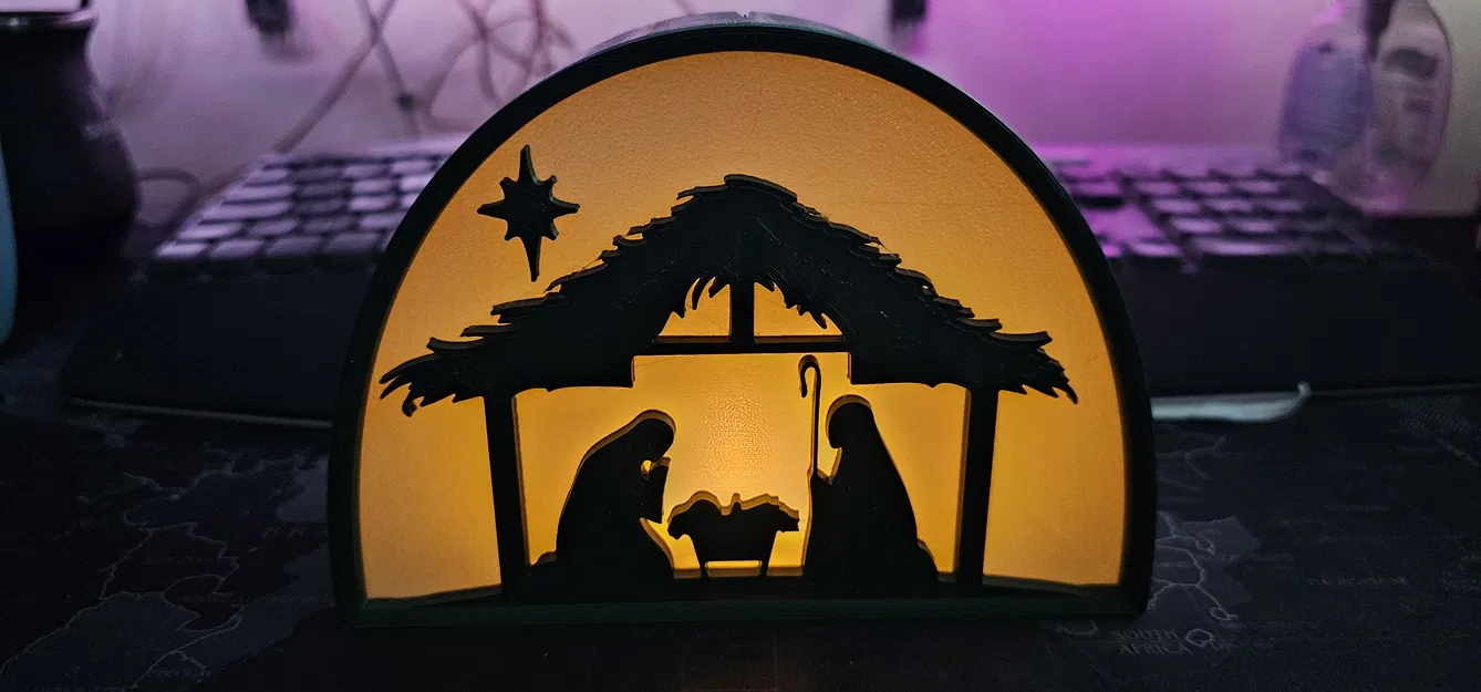 Mô hình Hang Đá Giáng Sinh Phát Sáng - Image 2