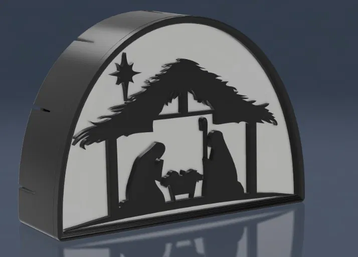 Mô hình Hang Đá Giáng Sinh Phát Sáng - Image 3