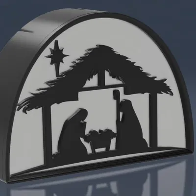 Mô hình Hang Đá Giáng Sinh Phát Sáng