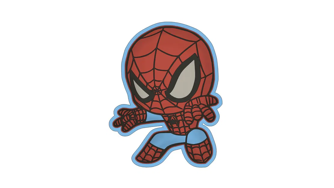 Đèn Spidey 3D Print: Tự Làm Đèn Chiếu Sáng Tùy Chỉnh - Image 1