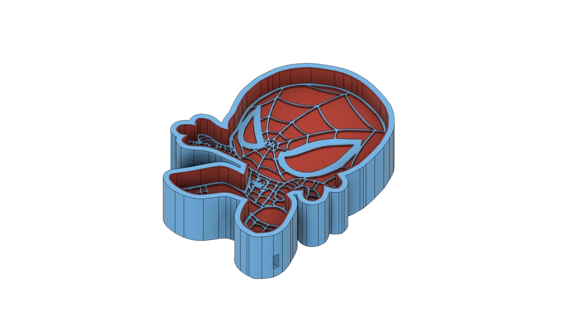 Đèn Spidey 3D Print: Tự Làm Đèn Chiếu Sáng Tùy Chỉnh - Image 4