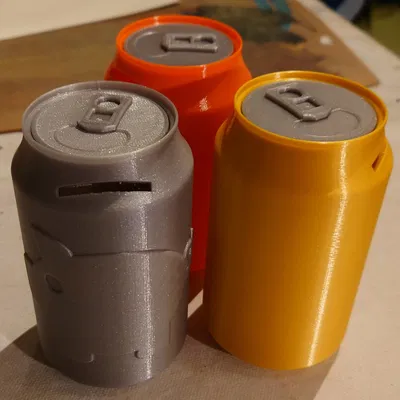 Heo đất hình lon nước