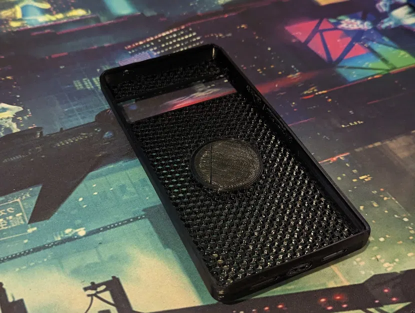 Ốp Lưng Pixel 6 Pro Hình Lục Giác Có Chỗ Gắn Popsocket - Image 2