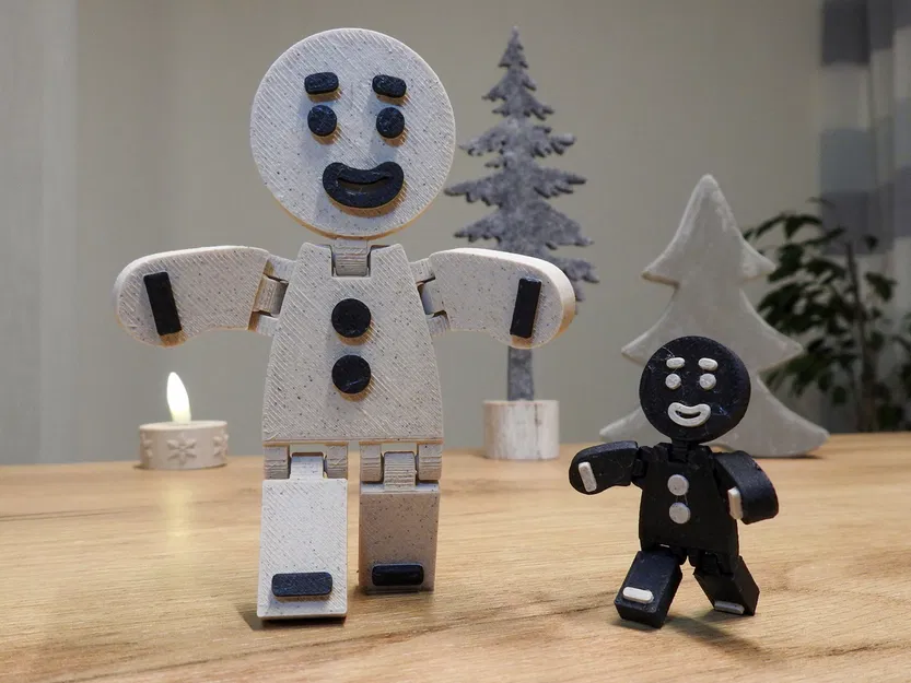 Mô Hình Bánh Gừng Có Khớp - Image 1