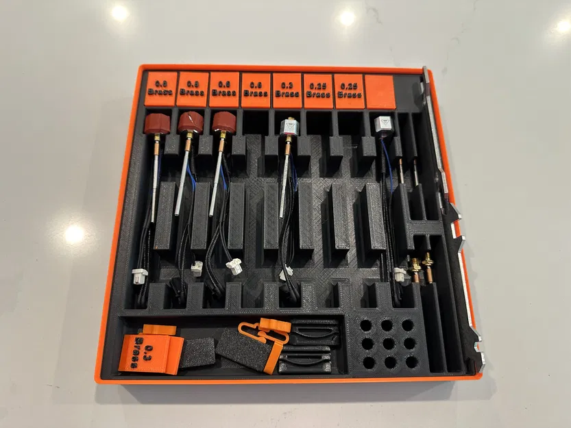 Giá đỡ đầu phun Gridfinity cho MK4 - Image 1