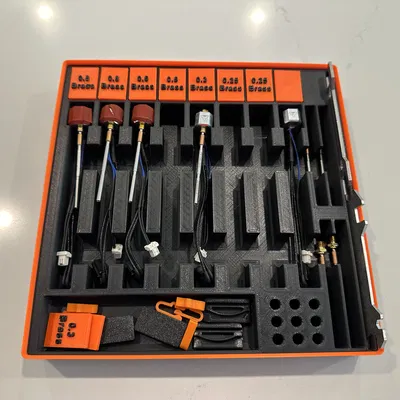 Giá đỡ đầu phun Gridfinity cho MK4