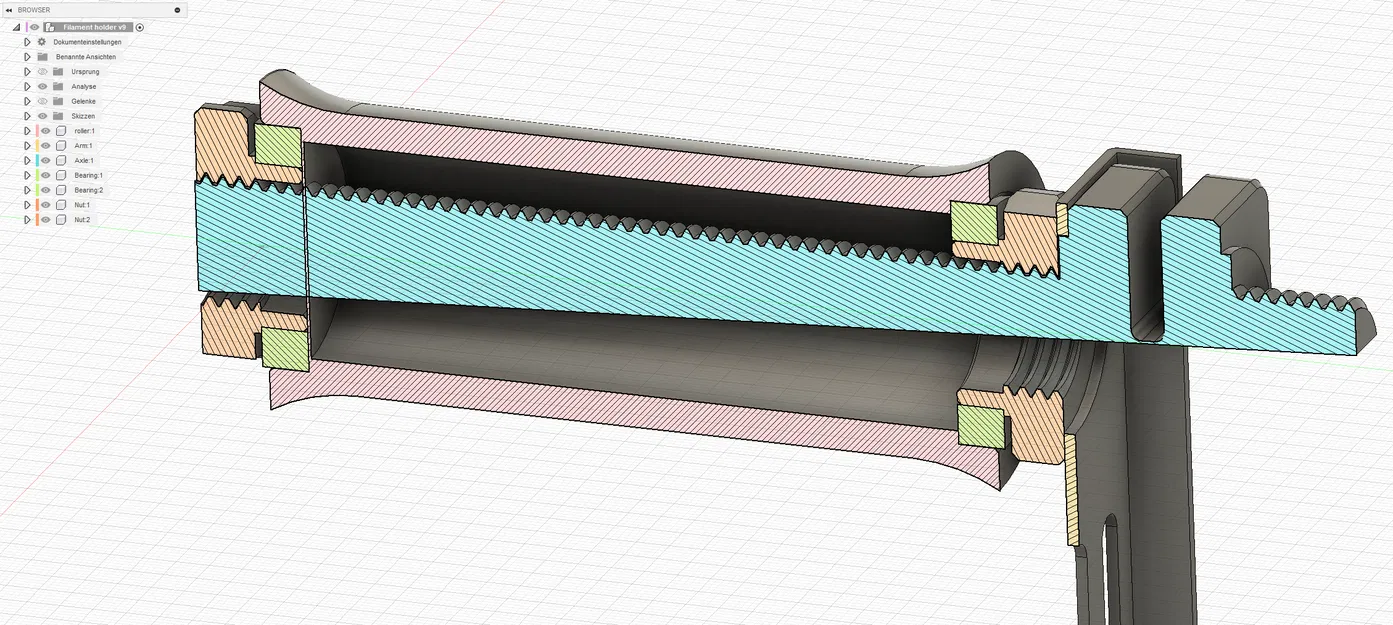 Giá Đỡ Cuộn Dây Filament Cho Ender 3 - Image 1