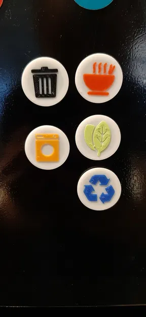 Nam Châm Dán Tủ Lạnh Phân Công Việc Nhà - Image 1