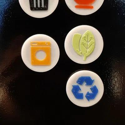 Nam Châm Dán Tủ Lạnh Phân Công Việc Nhà