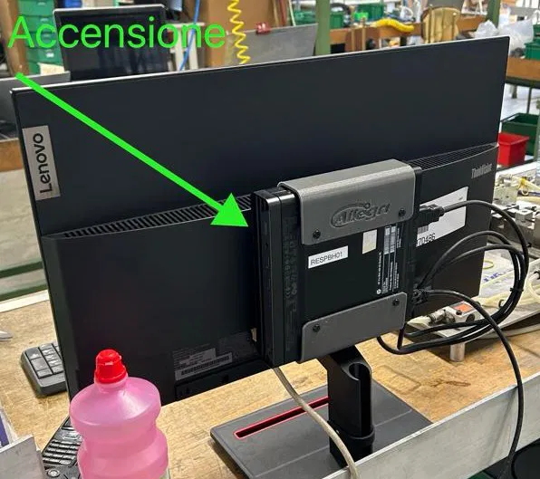 Đế Gắn Mini PC Vào Màn Hình - Image 2