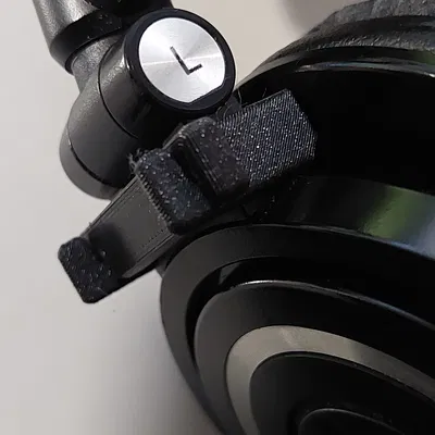 Bản sửa bản lề ATH-M50X (PLA nguyên chất, không cần dụng cụ) đã làm mịn