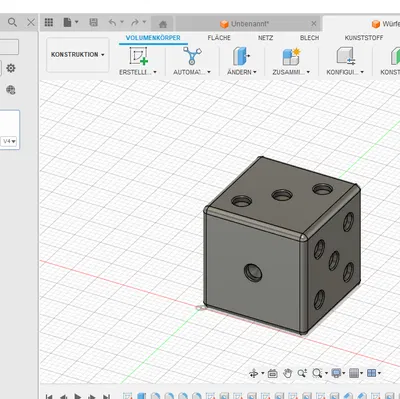 Xúc Xắc Chơi Game "Würfel"