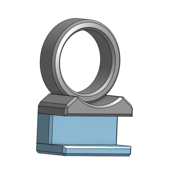 Kẹp cây thủy sinh - dày kính 6 / 8mm (dưới 2G) - Image 2