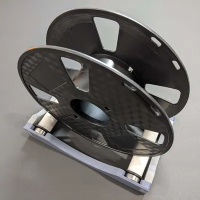 Giá Đỡ Cuộn Dây Filament Kiểu Con Lăn - In Dễ - Hai Kiểu - Chỉnh Được hoặc Cố Định