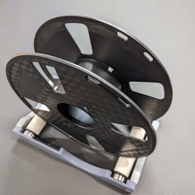 Giá Đỡ Cuộn Dây Filament Kiểu Con Lăn - In Dễ - Hai Kiểu - Chỉnh Được hoặc Cố Định