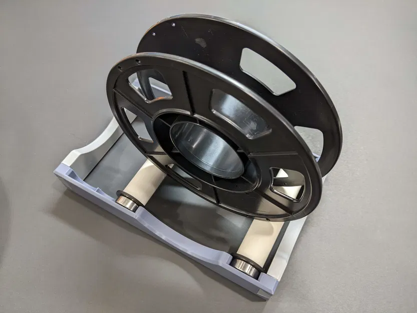 Giá Đỡ Cuộn Dây Filament Kiểu Con Lăn - In Dễ - Hai Kiểu - Chỉnh Được hoặc Cố Định - Image 5