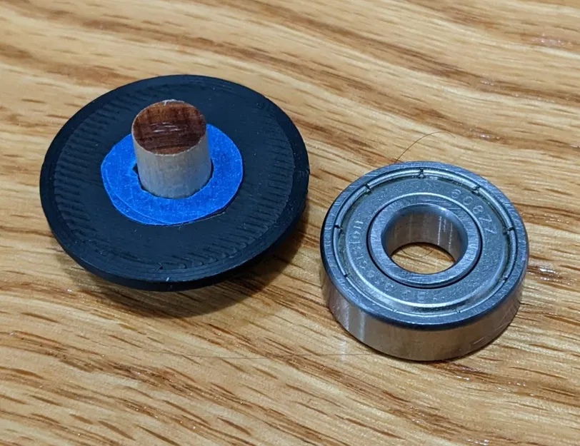 Giá Đỡ Cuộn Dây Filament Kiểu Con Lăn - In Dễ - Hai Kiểu - Chỉnh Được hoặc Cố Định - Image 8