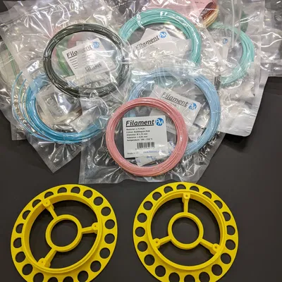 Cuộn chỉ nhỏ cho mẫu thử và chỉ thừa