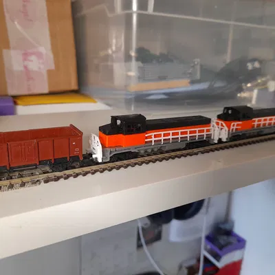 Mô Hình Tàu Hỏa BB63000 Tỷ Lệ N