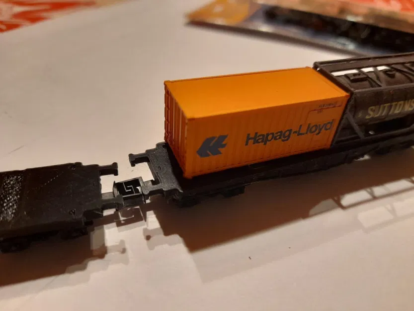 Tổ A-Lê Của Xe Tải Container Tỉ Lệ N - Image 7