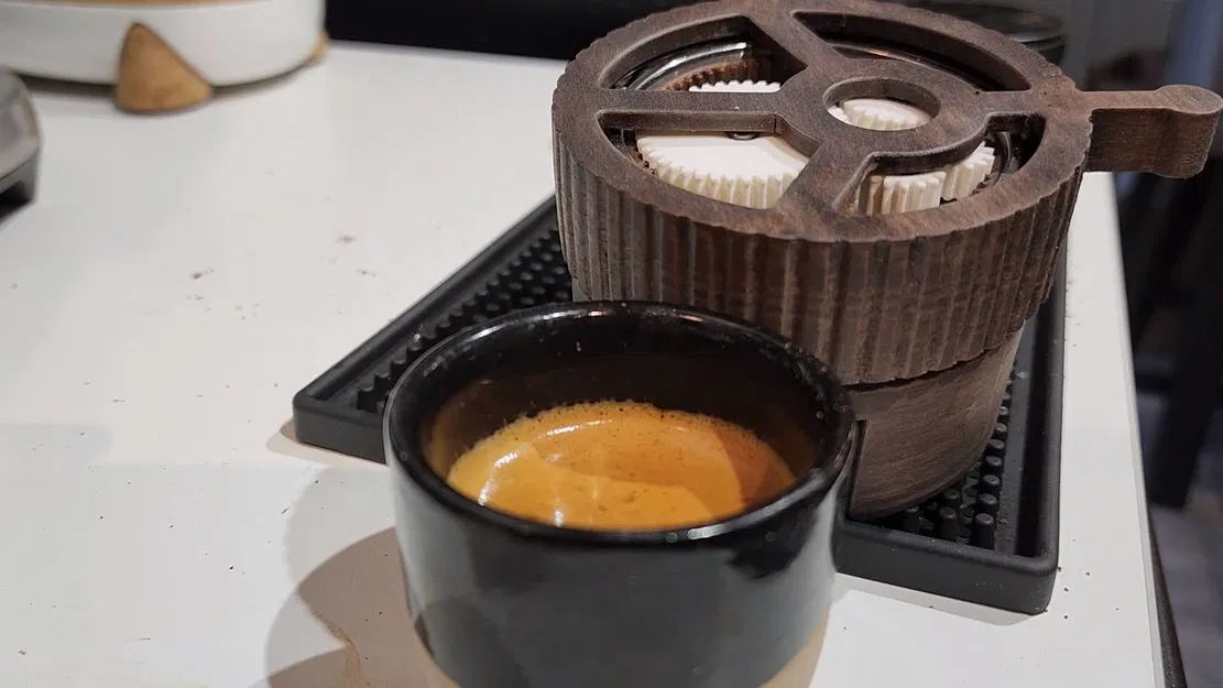 WDT Spirographic Quay Mượt Cho Phin Lọc 54mm & 58mm - Image 2