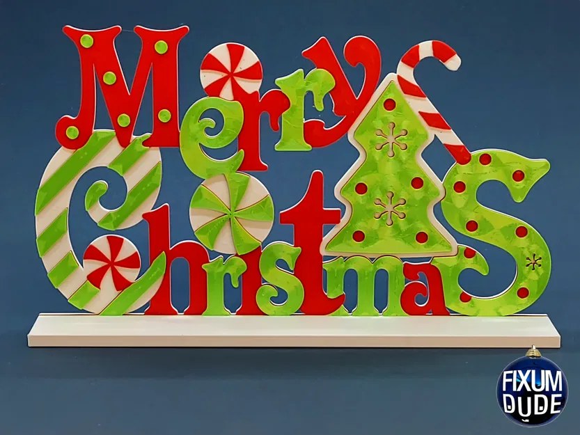 Trang Trí Bàn Merry Christmas - Image 1