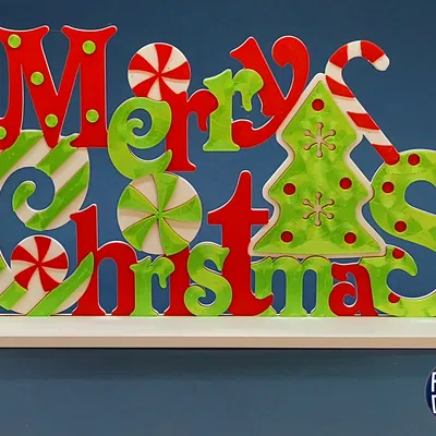 Trang Trí Bàn Merry Christmas