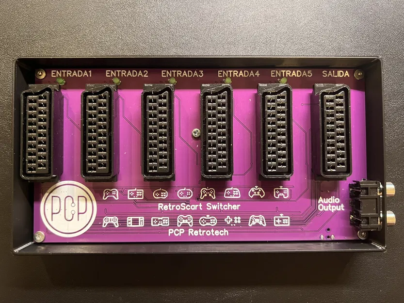 Vỏ Hộp Cho Bộ Chuyển Đổi Scart Retrotech PCP - Image 3