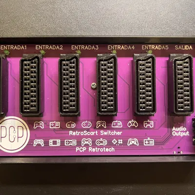 Vỏ Hộp Cho Bộ Chuyển Đổi Scart Retrotech PCP