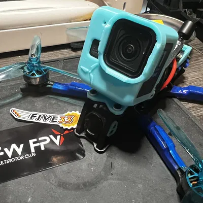 Móc Gắn GoPro 11 Mini Five33 FlipSwitch Freestyle - 20 Độ - Lỗ PS3