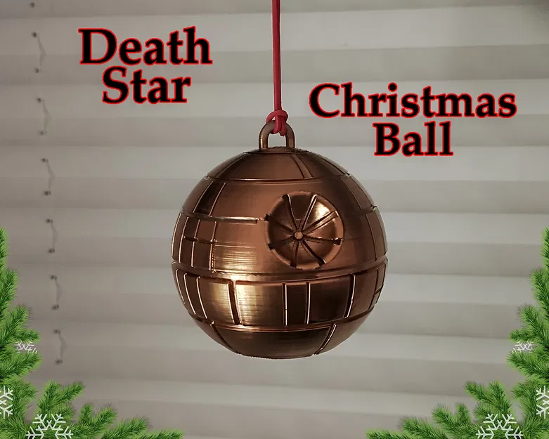 Quả Cầu Giáng Sinh Siêu Sao Tử Thần Đơn Giản - Image 1