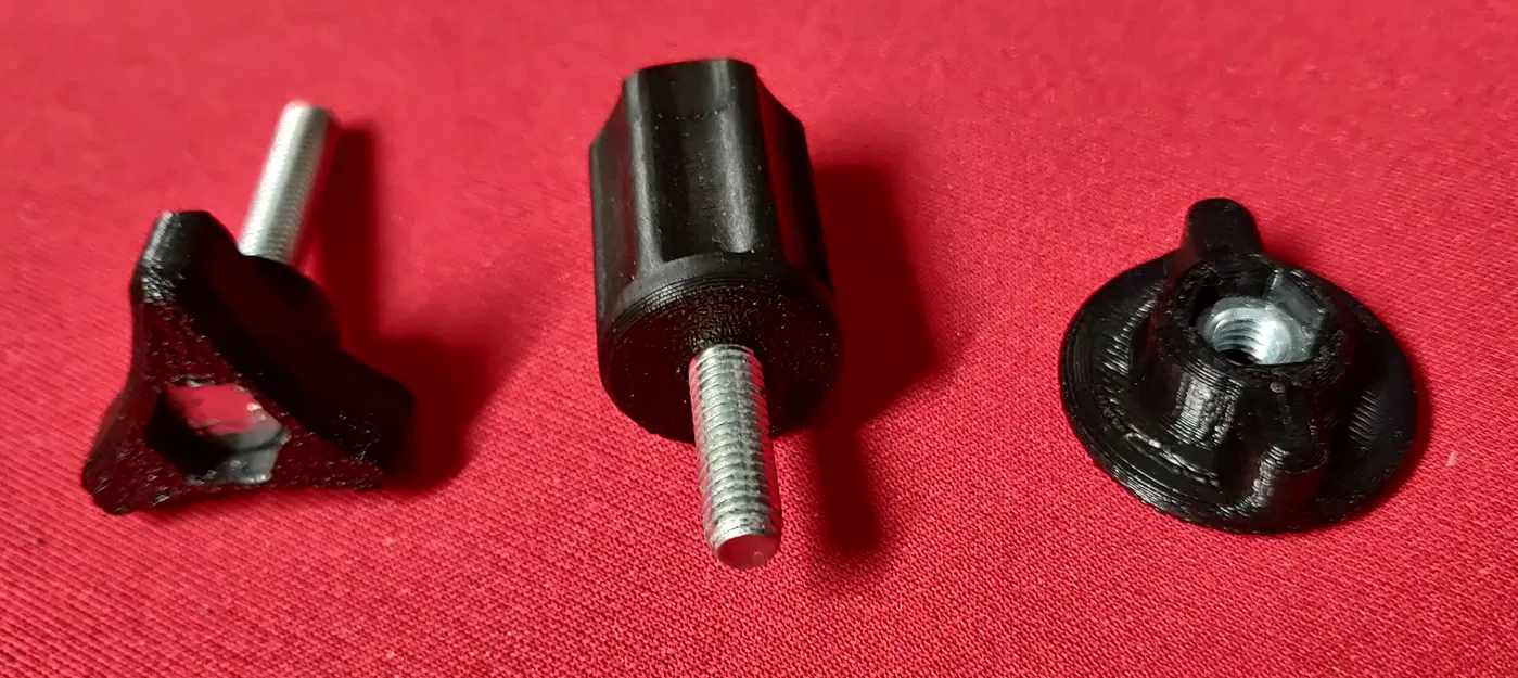 Bộ Tay Nắm Griffe (Knob) Từ M3 Đến M8 - Image 1