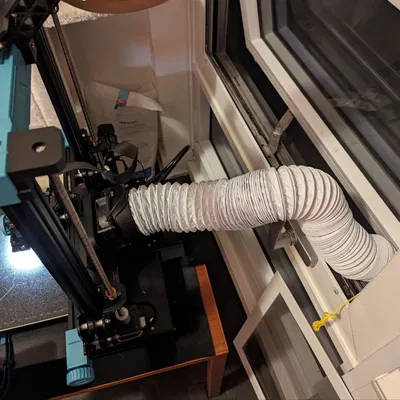 Bộ chuyển đổi ống dẫn 3" cho quạt phụ Sovol SV07