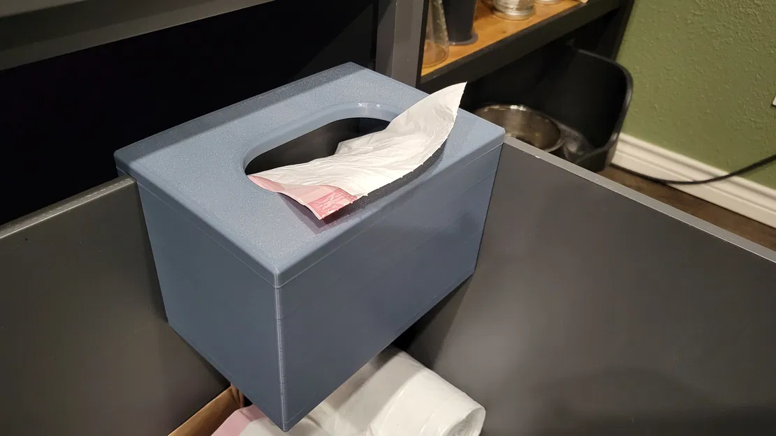 Hộp Đựng Túi Rác Đơn Giản - Image 1