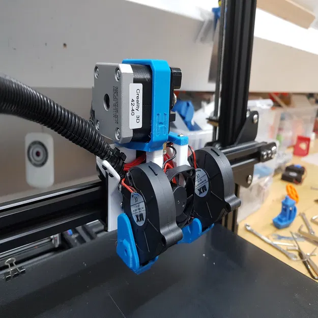 Hệ Thống Ống Quạt & Thay Đổi Công Cụ Hydra cho Ender 3, 5, CR10 - Image 26